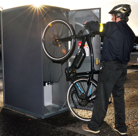 Warrior Diamond Rated Cycle Lockers | Secure Cycle Lockers | BikeAway Secure Cycle Lockers | Secure Cycle Lockers