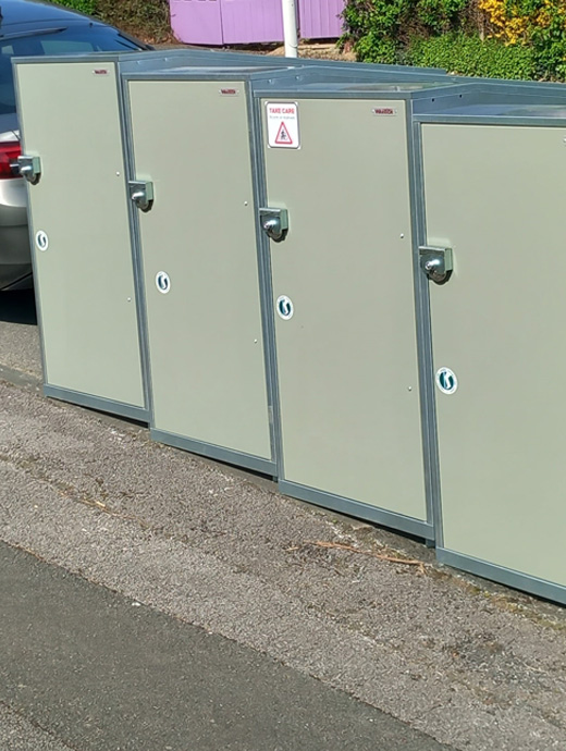 Warrior Diamond Rated Cycle Lockers | Secure Cycle Lockers | BikeAway Secure Cycle Lockers | Secure Cycle Lockers