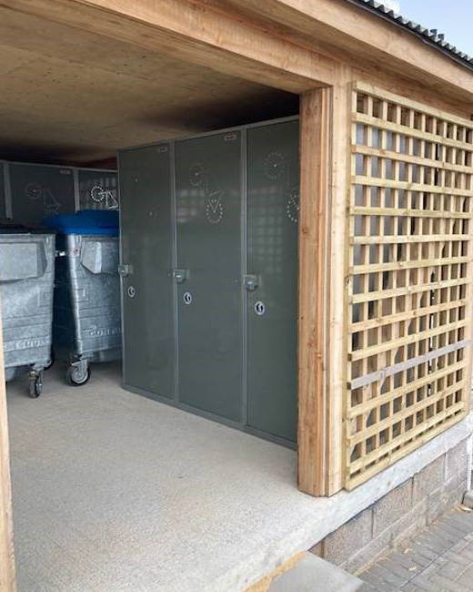 Secure Cycle Locker Rental | Rental | Cycle Lockers | Warrior Cycle Lockers 