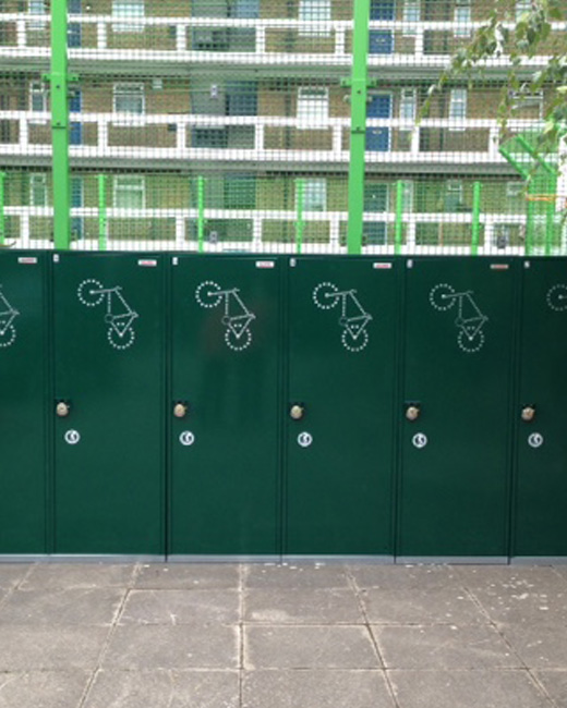 Warrior Diamond Rated Cycle Lockers | Secure Cycle Lockers | BikeAway Secure Cycle Lockers | Secure Cycle Lockers