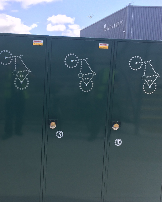 Warrior Diamond Rated Cycle Lockers | Secure Cycle Lockers | BikeAway Secure Cycle Lockers | Secure Cycle Lockers